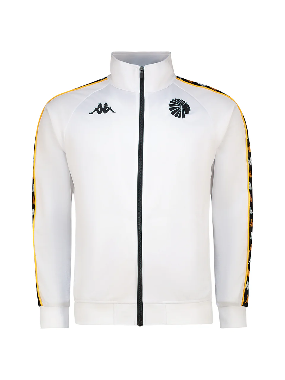 222 Banda Track Top - White/Black/Yellow - Image 4