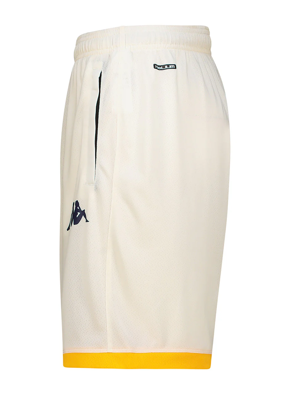 Training Short With Zip 2025/26 - White Whisper/Yellow - Image 3
