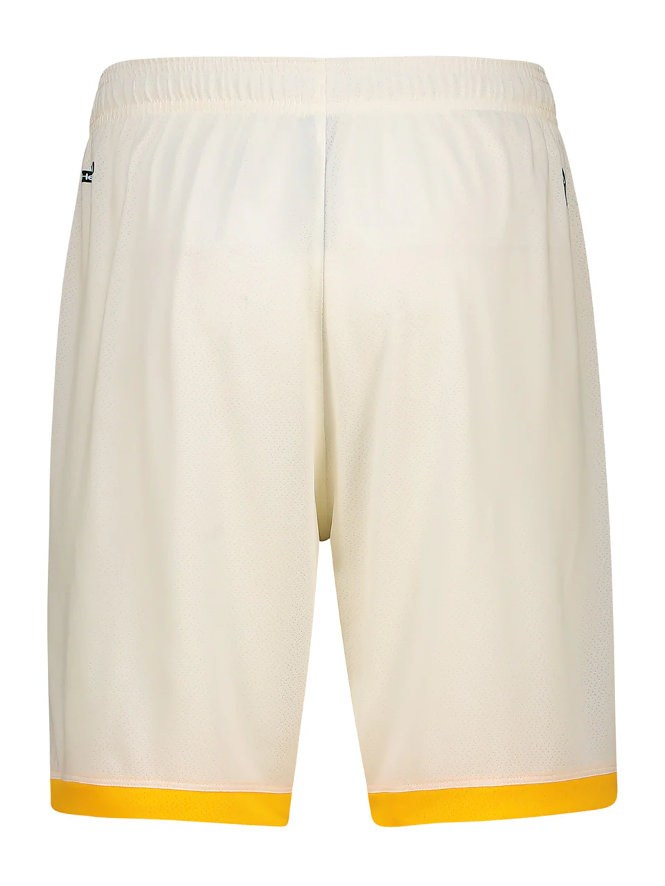 Training Short With Zip 2025/26 - White Whisper/Yellow - Image 4